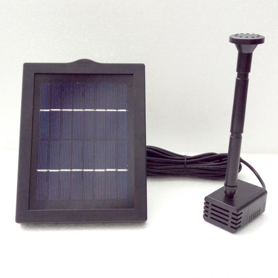 smart solar fountain